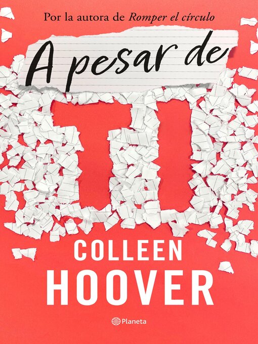 Title details for A pesar de ti by Colleen Hoover - Wait list